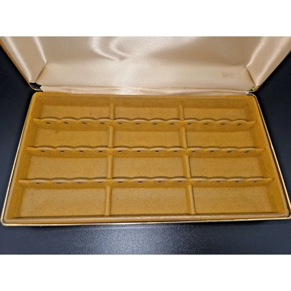 1970s Mele Mid Century Modern Jewelry Box